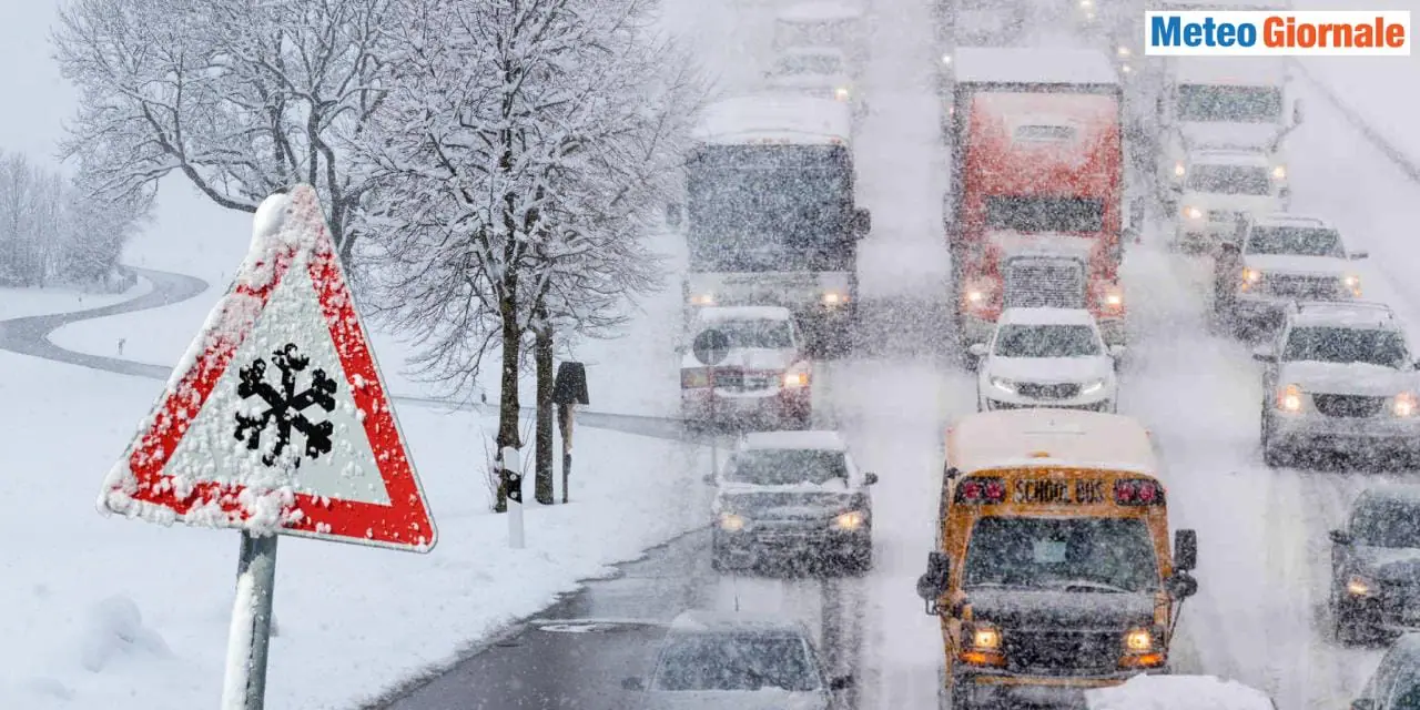 Meteo: la neve sta per tornare, sino a quote basse. Vediamo dove