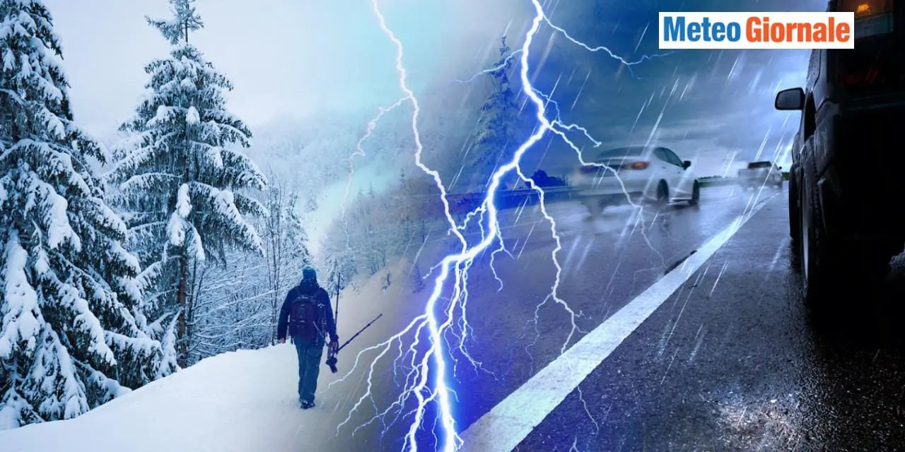 Meteo: neve imminente in arrivo, ecco tutti i dettagli su dove cadrà