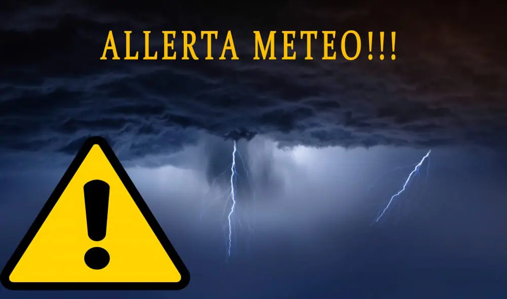 Cosa indicano i vari colori nell’allerta meteo?