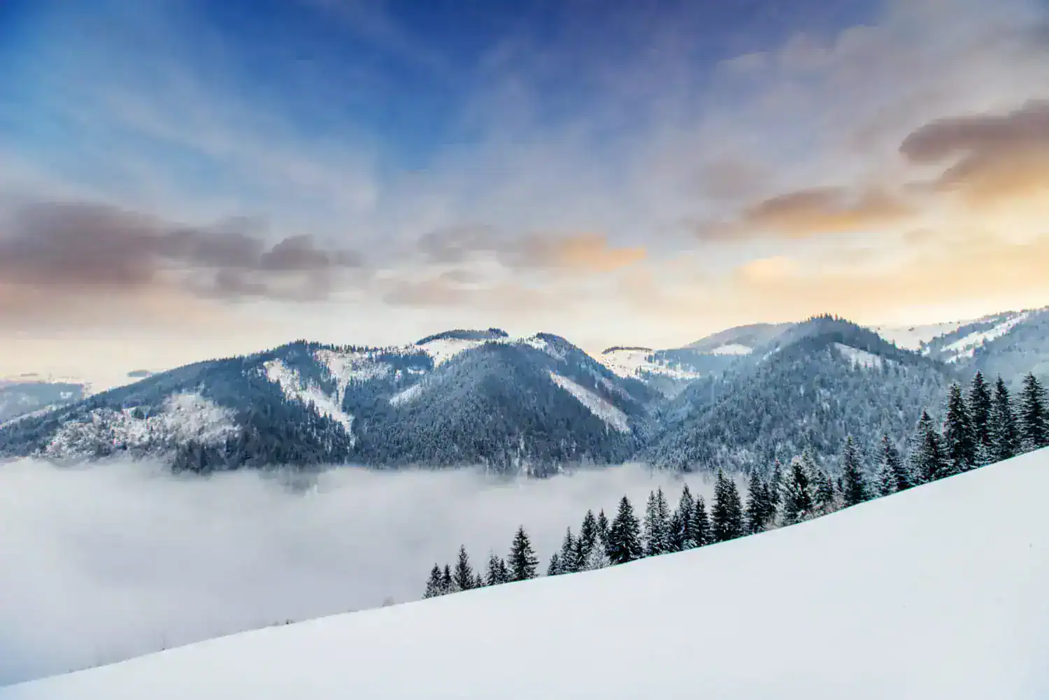 Ancora neve a quote basse-questa volta nel clima di dicembre
