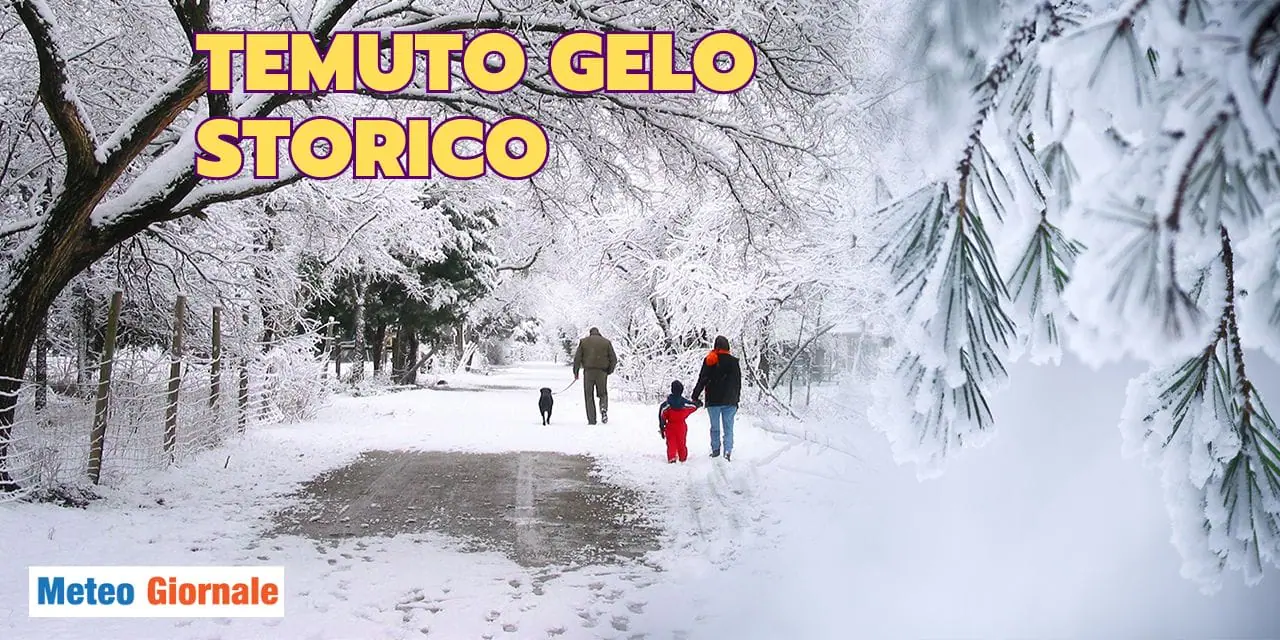 Meteo: il "Temuto Grande Gelo dei 50 anni"