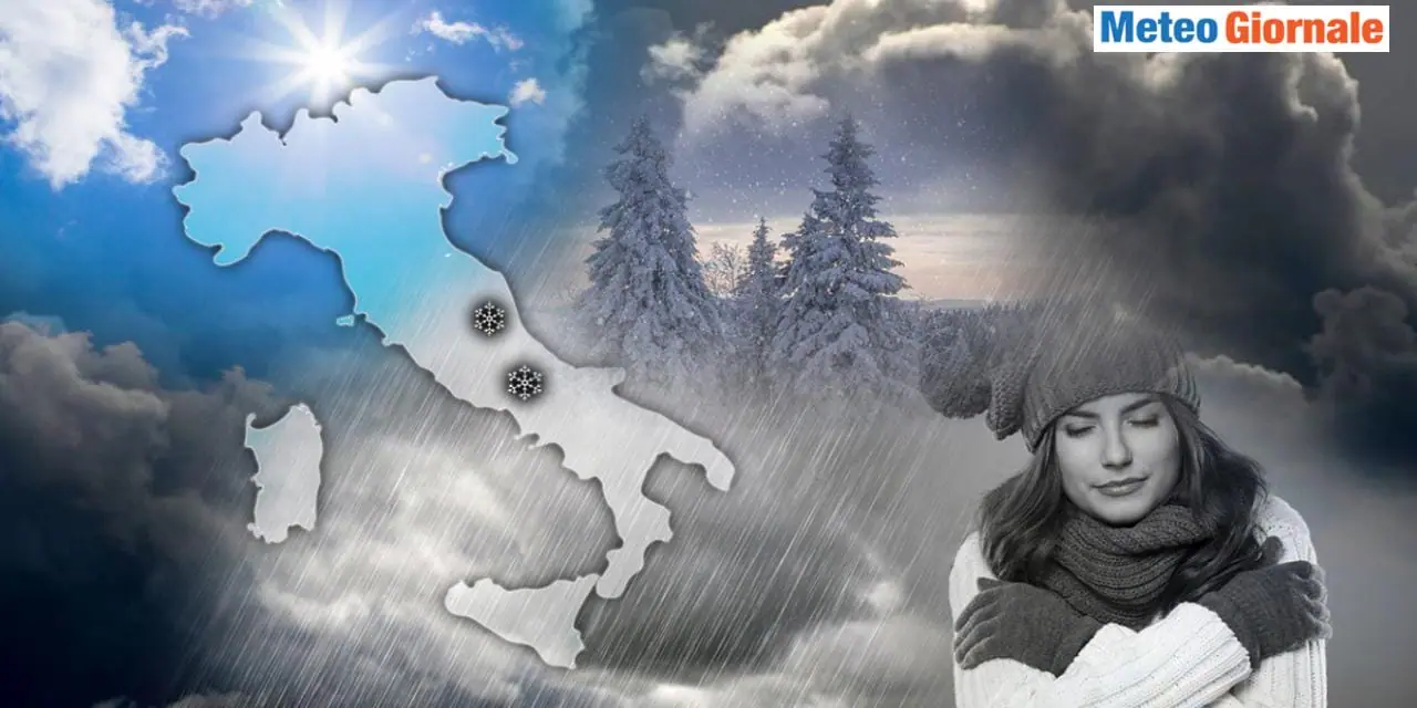 Meteo weekend: venti artici puntano l'Italia