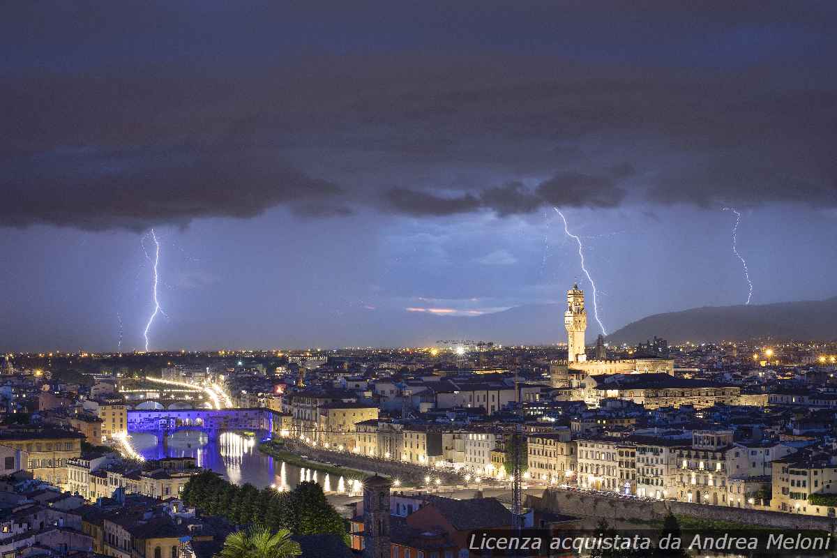 Meteo Firenze: piovaschi oggi, rovesci in arrivo nei prossimi giorni