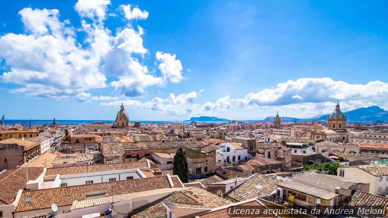 Meteo Palermo: domani pioggia e vento, poi schiarite e raffiche
