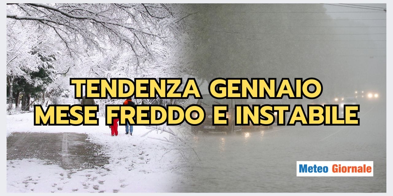 Meteo Gennaio: freddo intenso a due passi dall'Italia