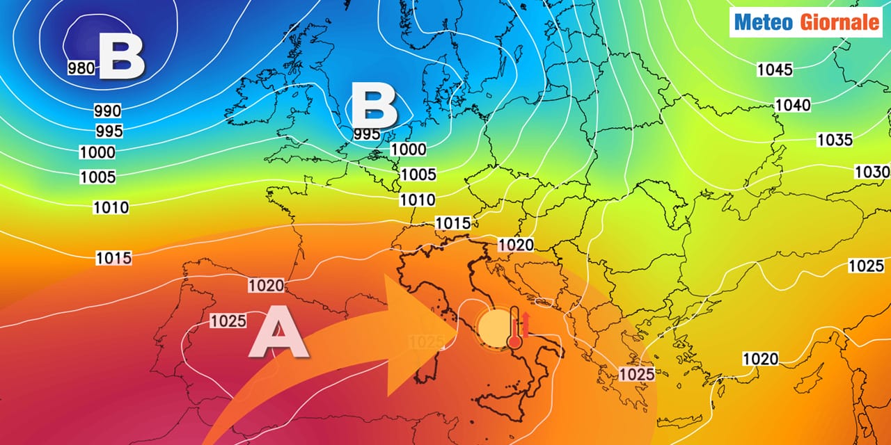 Previsioni meteo: l'alta pressione ci prova, drastico cambiamento in vista?