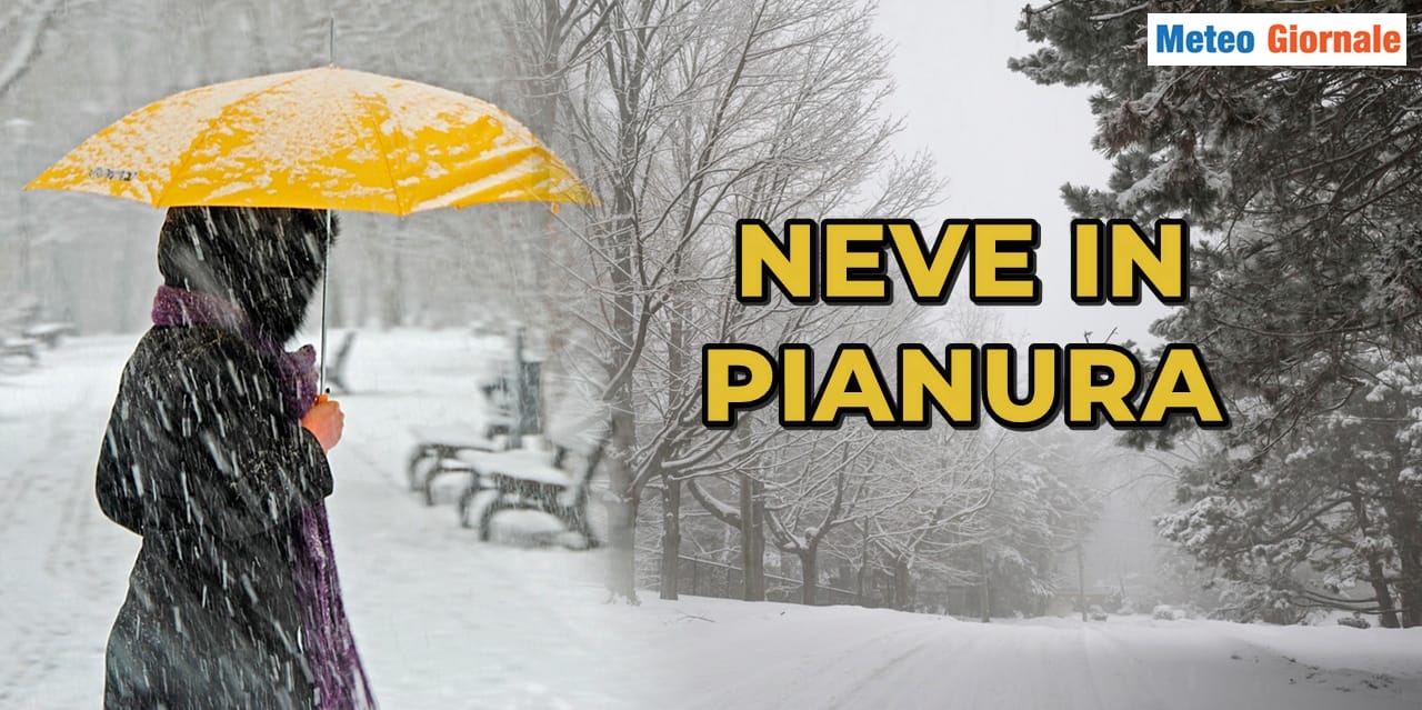 Previsioni meteo: la prossima settimana arriva altra NEVE fino in pianura al Nord