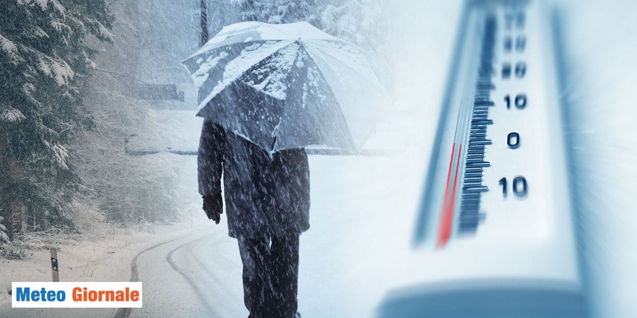 Previsioni meteo: attesa per la storica nevicata, la neve è in arrivo