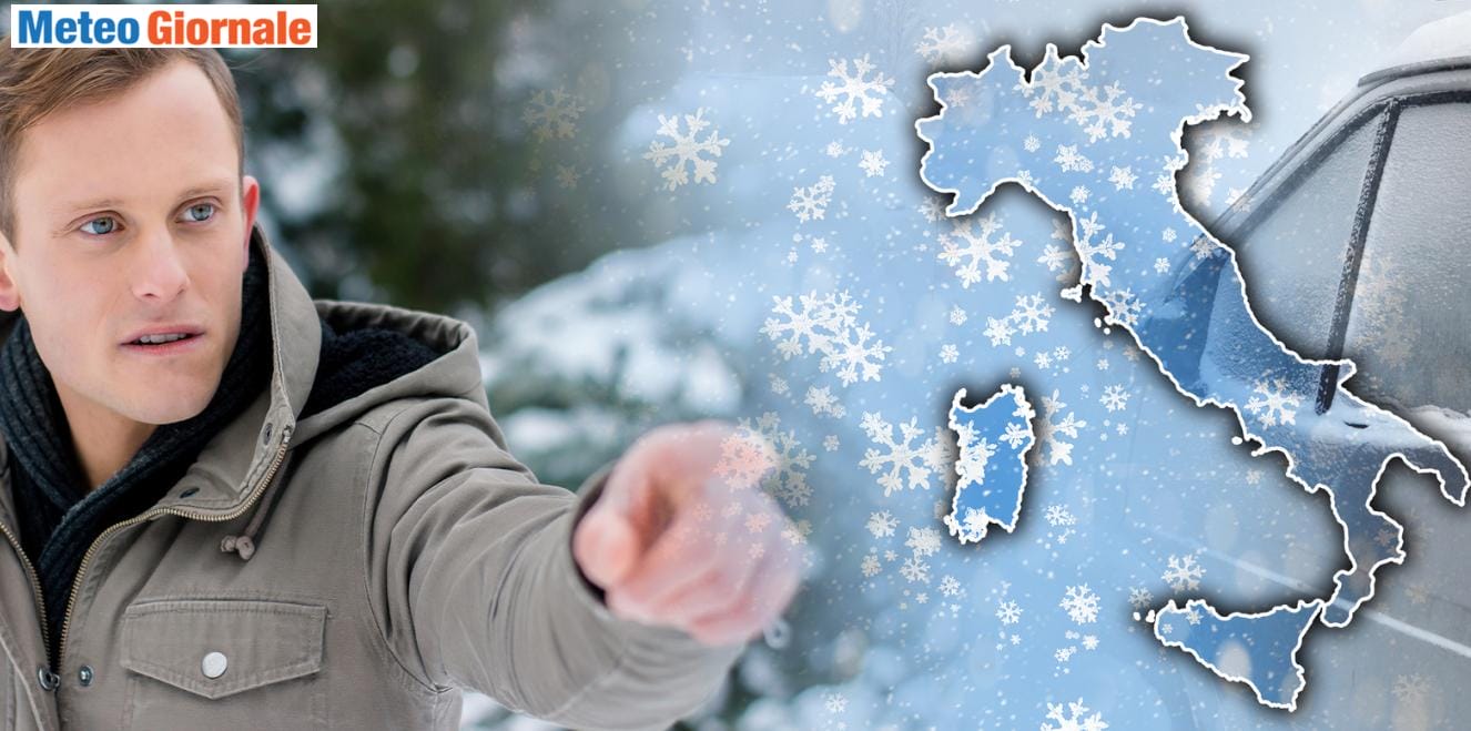 Neve in arrivo al Nord