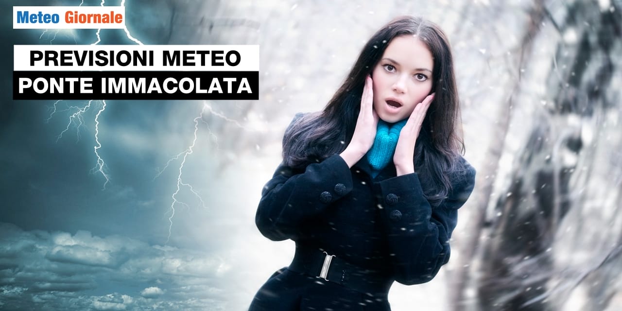 Meteo: maltempo sul Ponte dell'Immacolata, ma ci sono novità